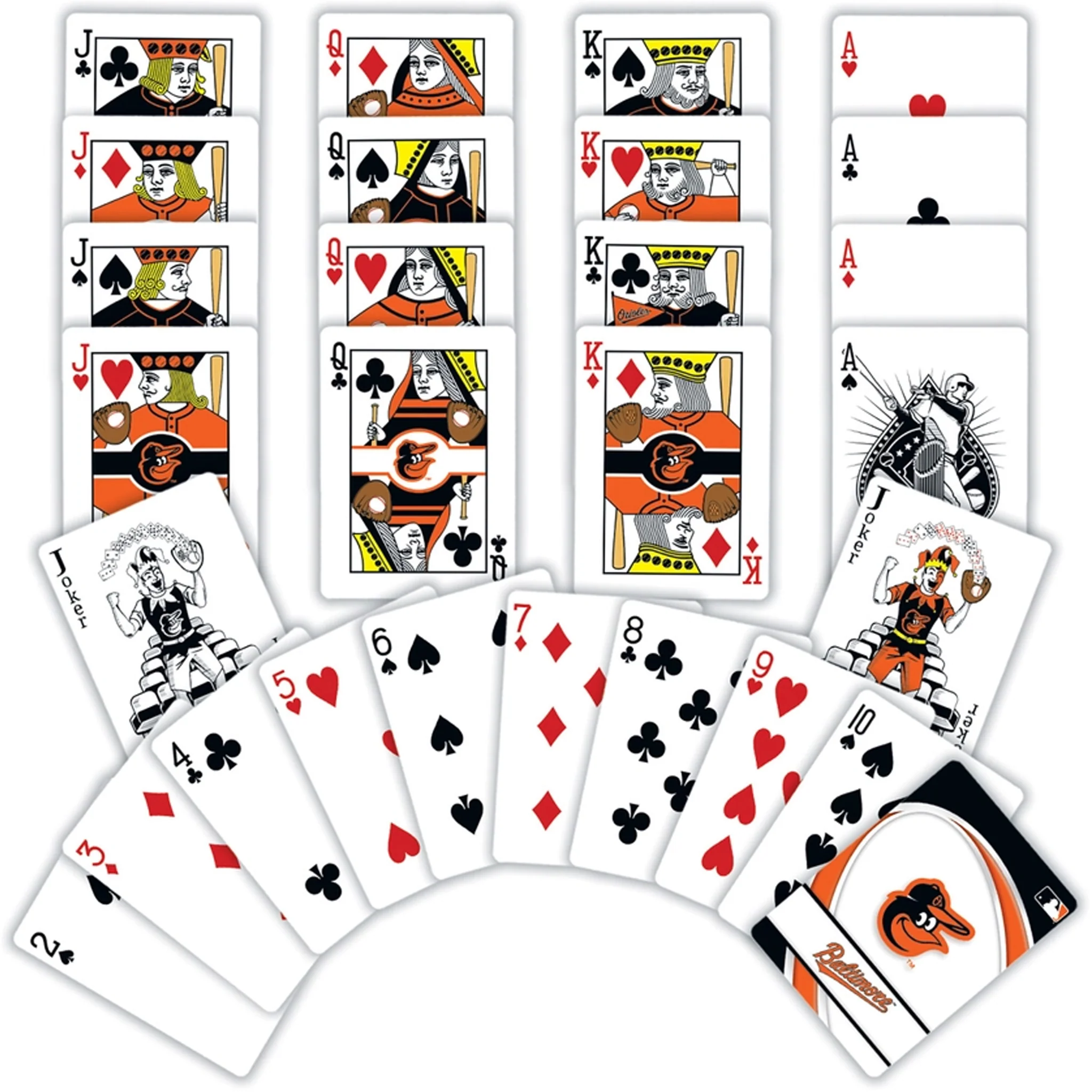 Baltimore Orioles Baseball Playing Cards - Image 2