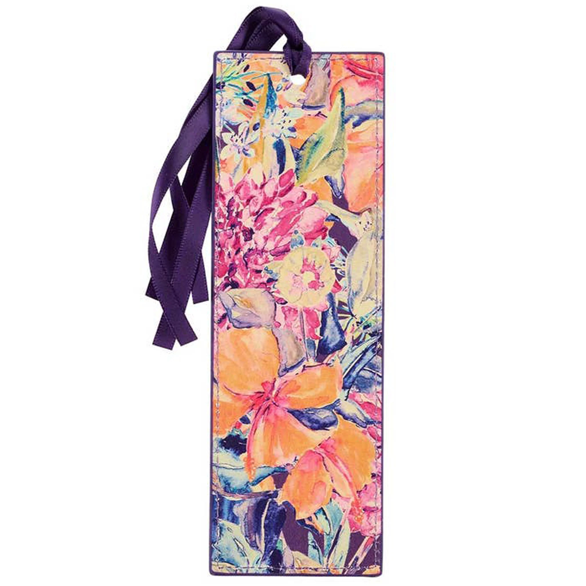 Blessed Is The One Faux Leather Bookmark - Image 2