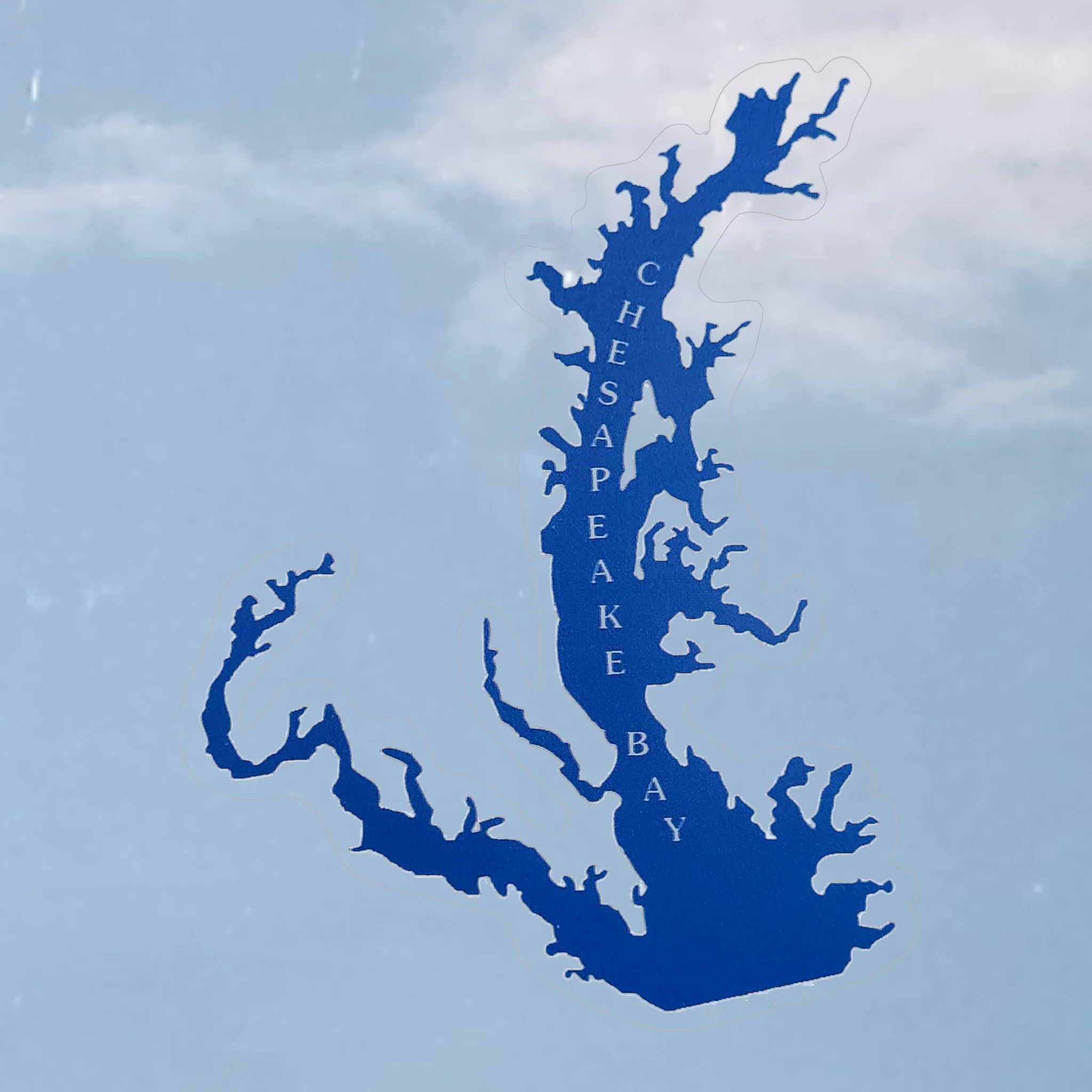 Chesapeake Bay Clear Die-Cut Sticker - Image 2