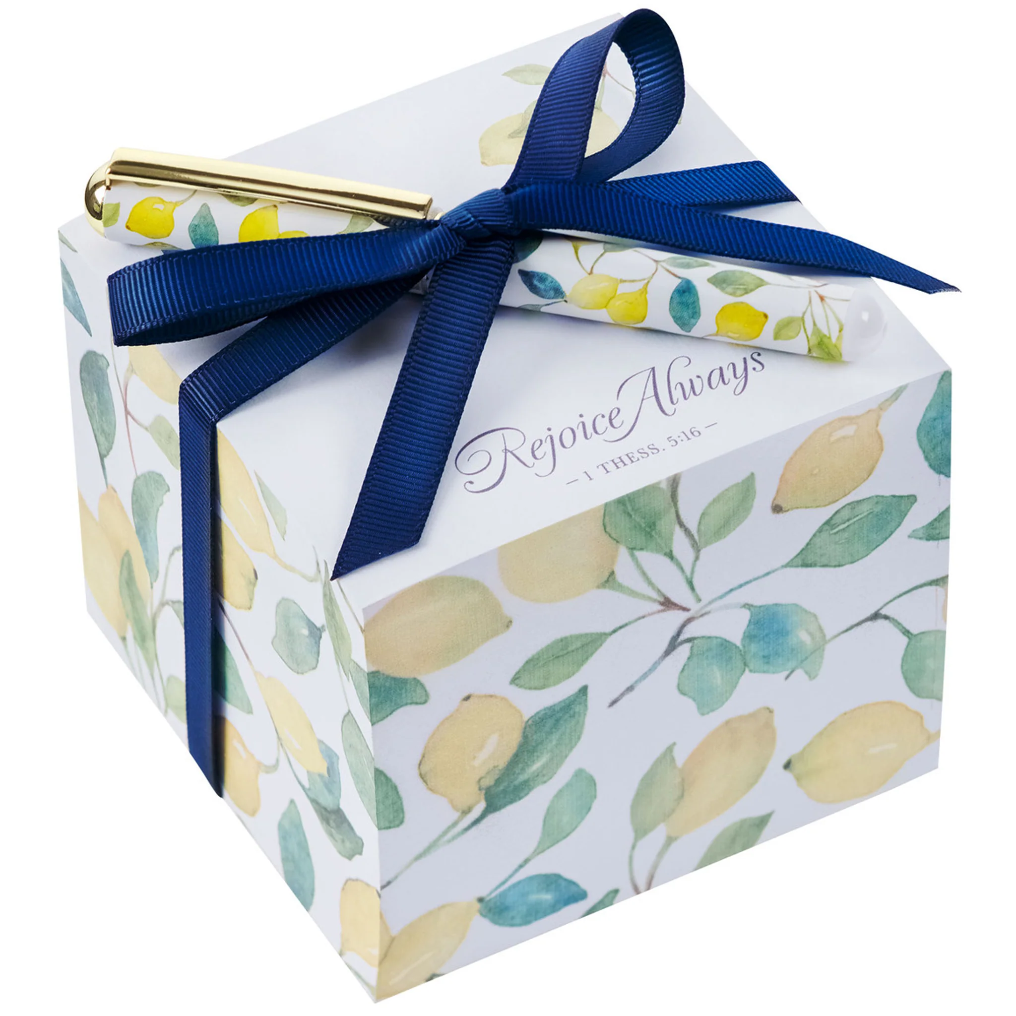 Christian Cube Notepad and Pen Set Assorted