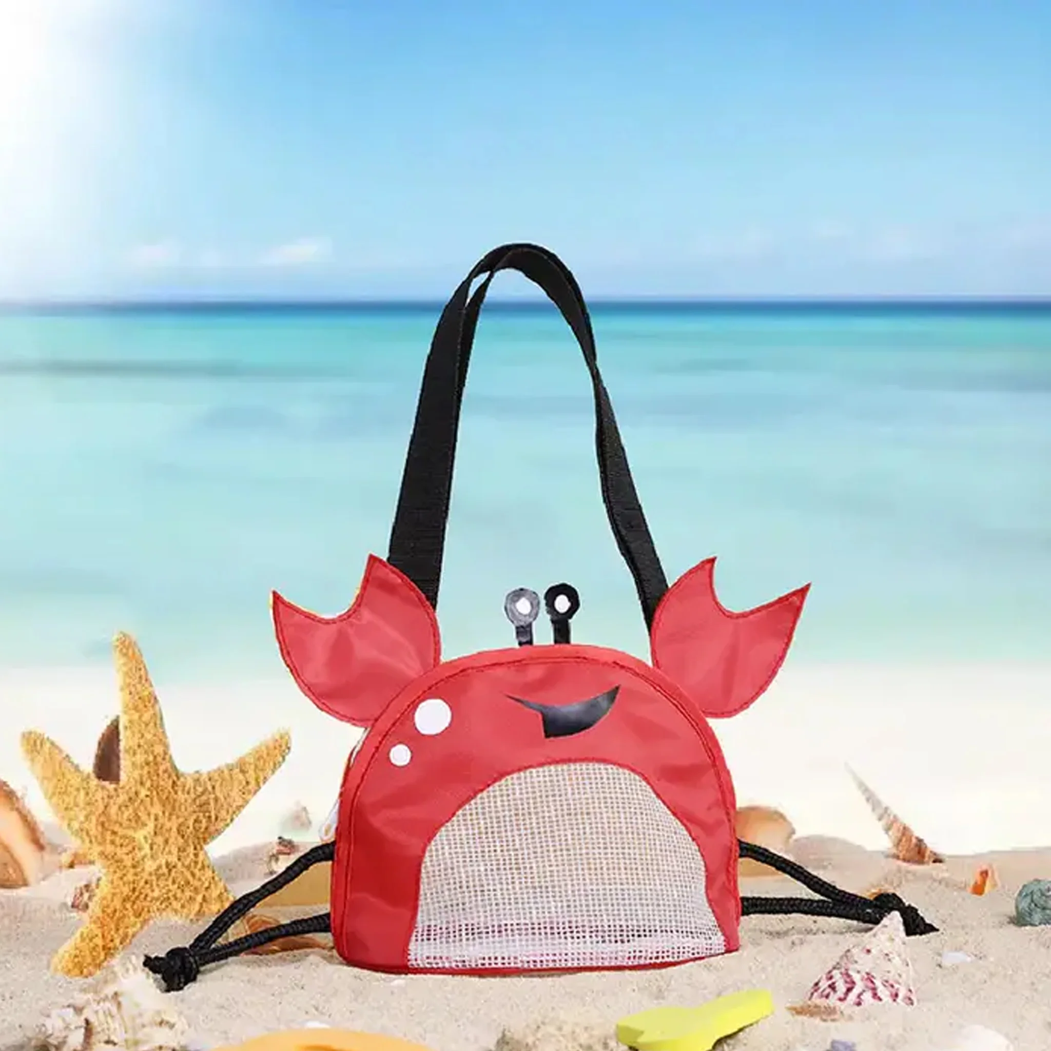 Crab Beach Bag - Assorted Colors - Image 3
