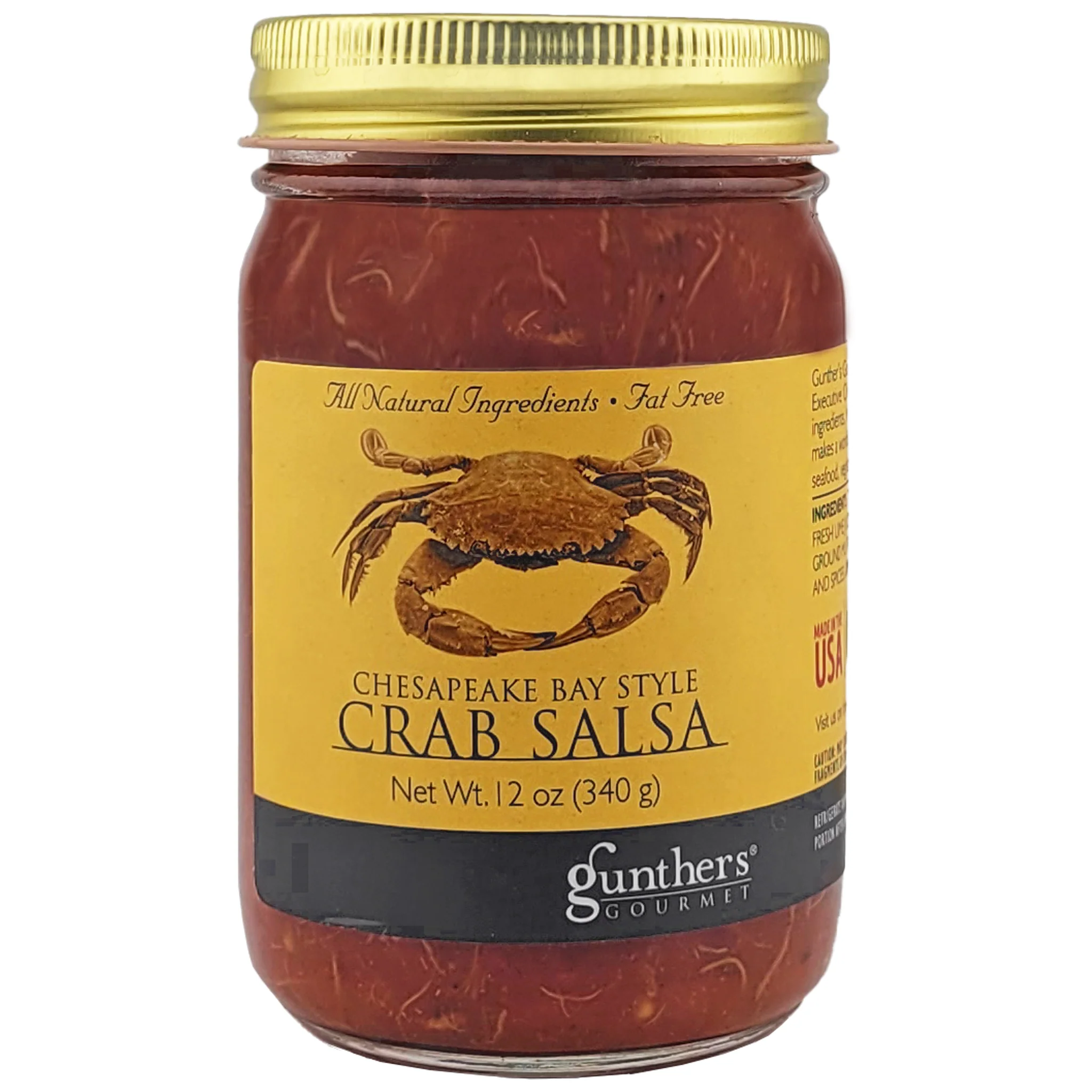 Crab Salsa Chesapeake Bay Style 12oz.