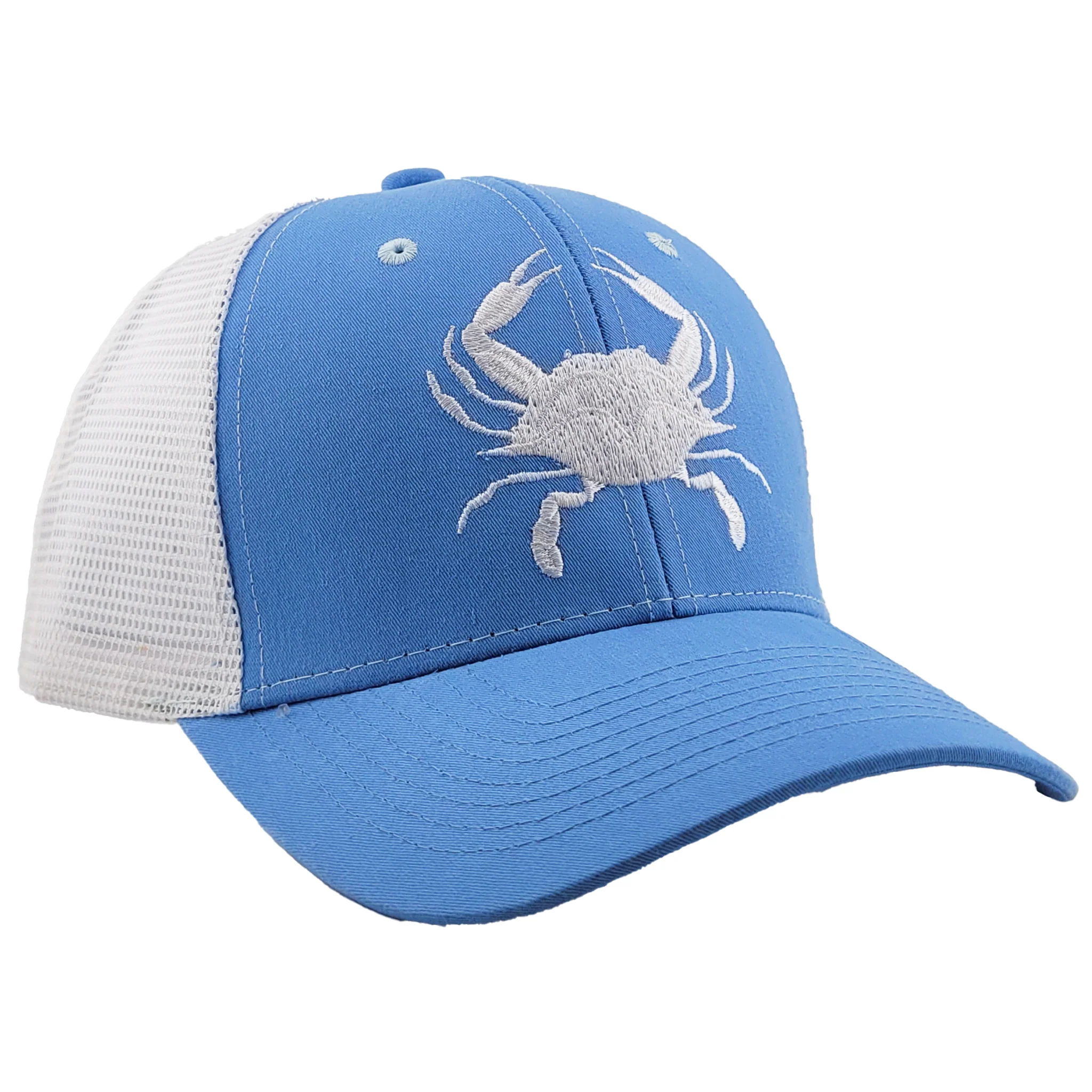 Crab Silouette Mesh Back Baseball Hat - Image 4