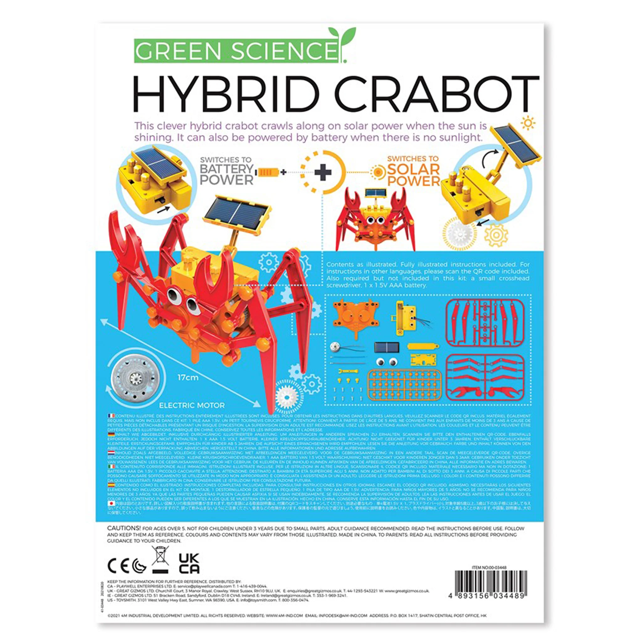 Crabot Solar Hybrid Green Science DIY Kit - Image 4