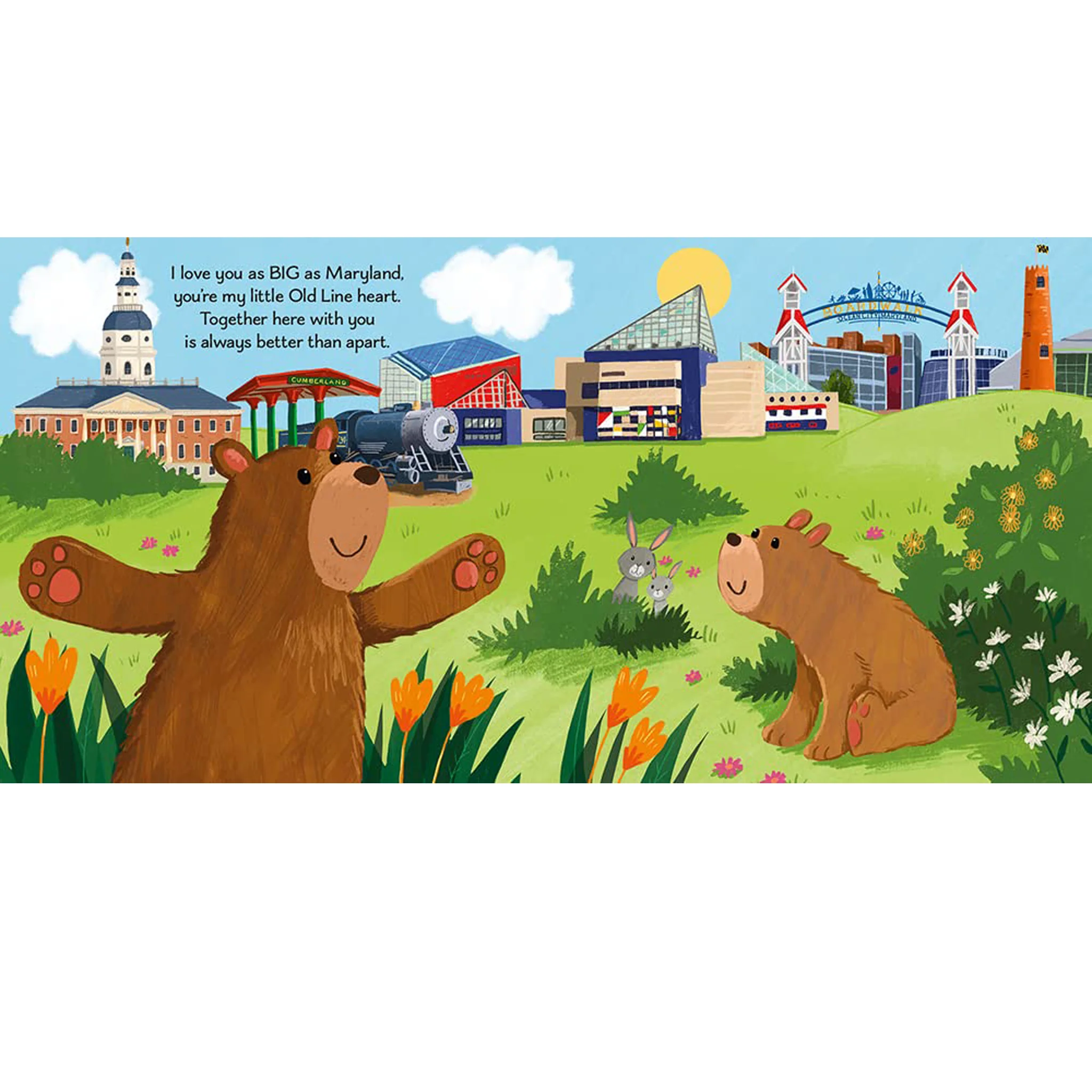 I Love You As Big As Maryland Childrens Book - Image 2