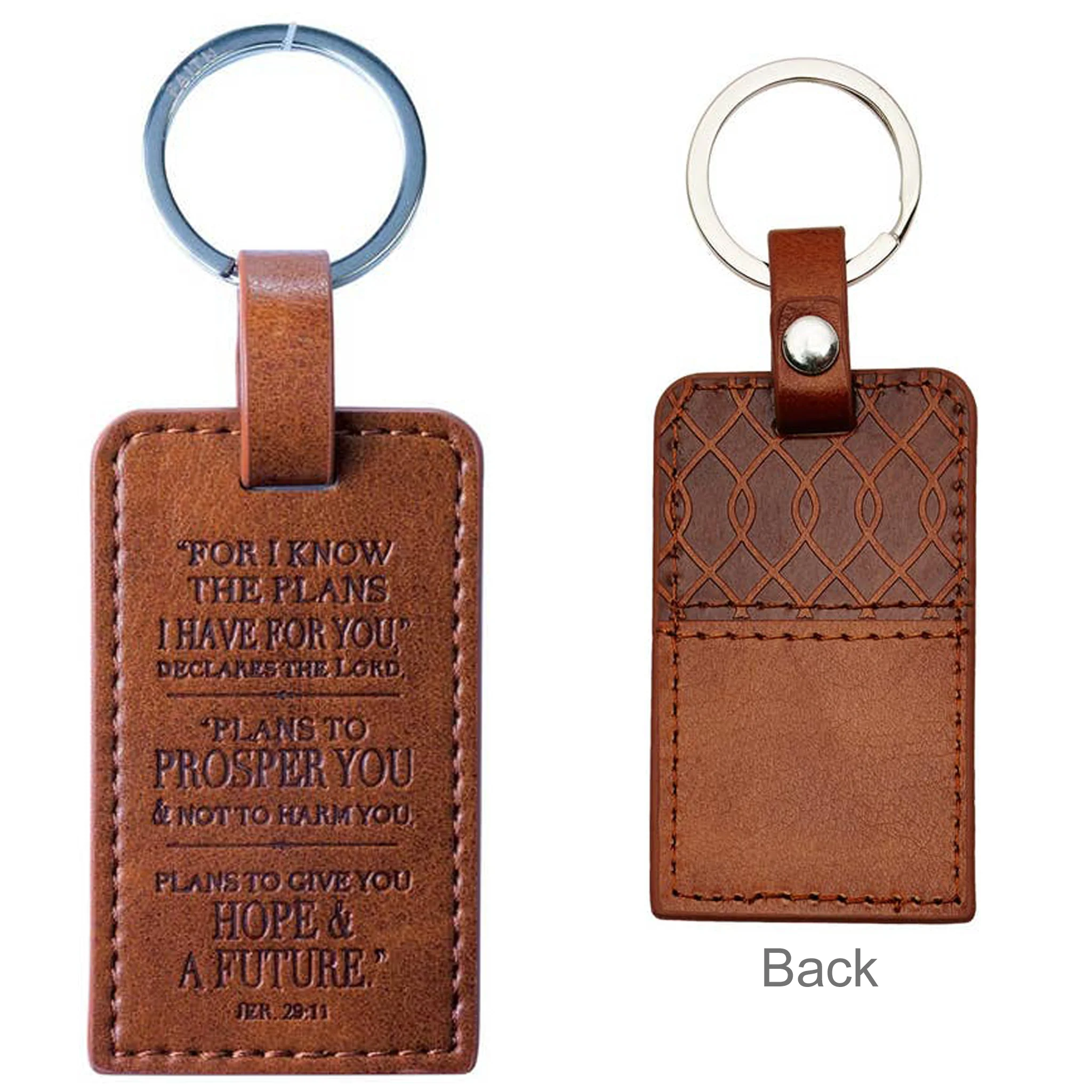 Inspirational Christian Key Rings Assorted Designs - Image 3