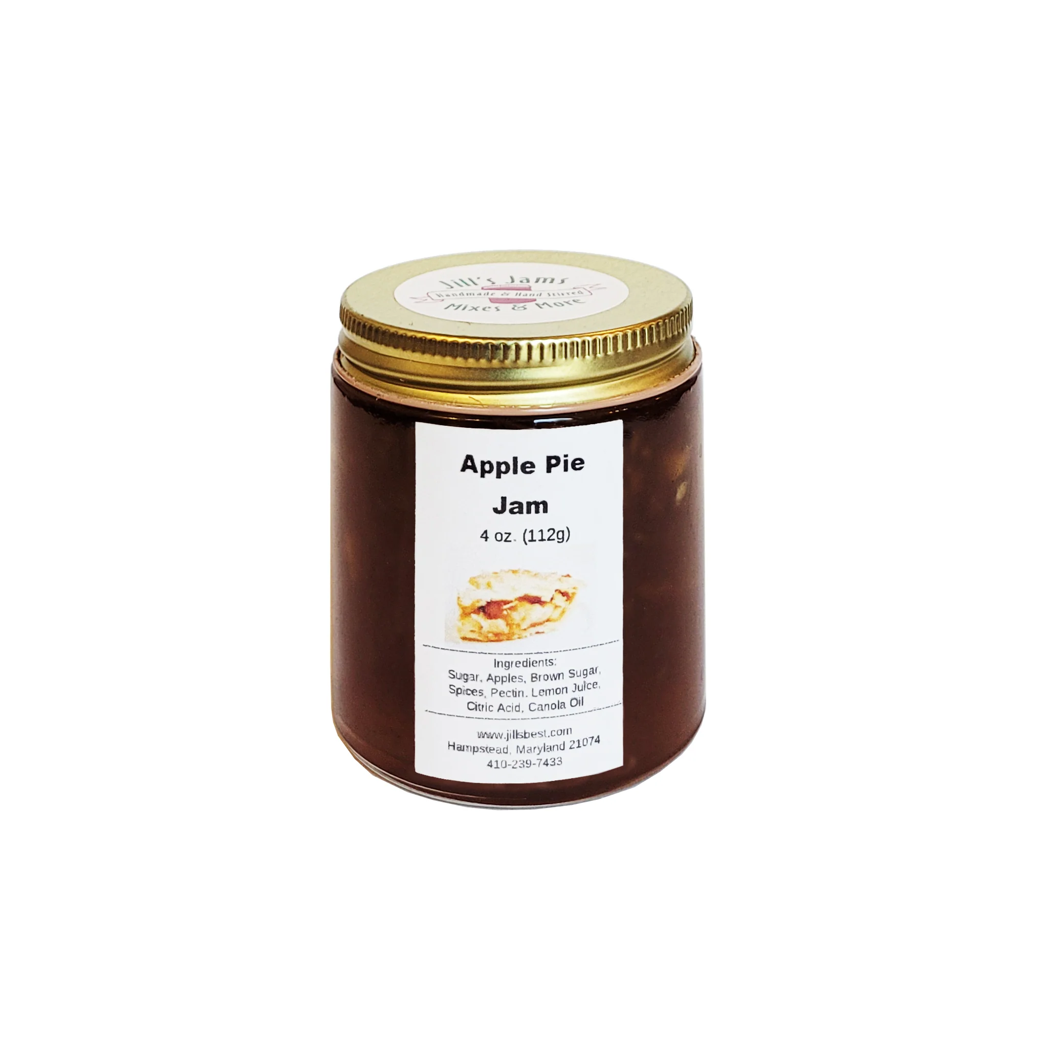 Jill's Mini 4oz Jam/Jelly Assorted Flavors - Image 2