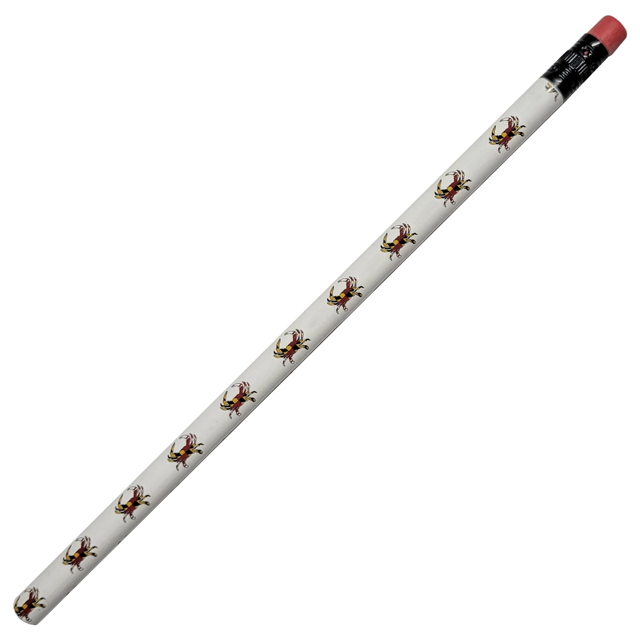 Maryland Flag Crab White Pencil