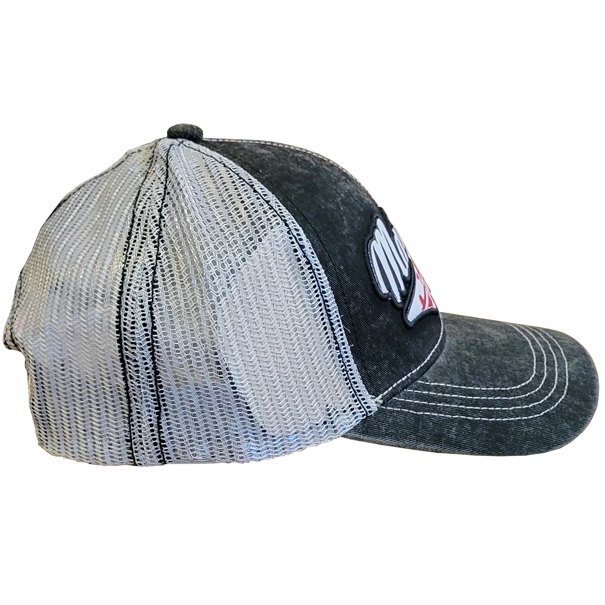 Maryland Flag Script Trucker Style Hat - Image 2