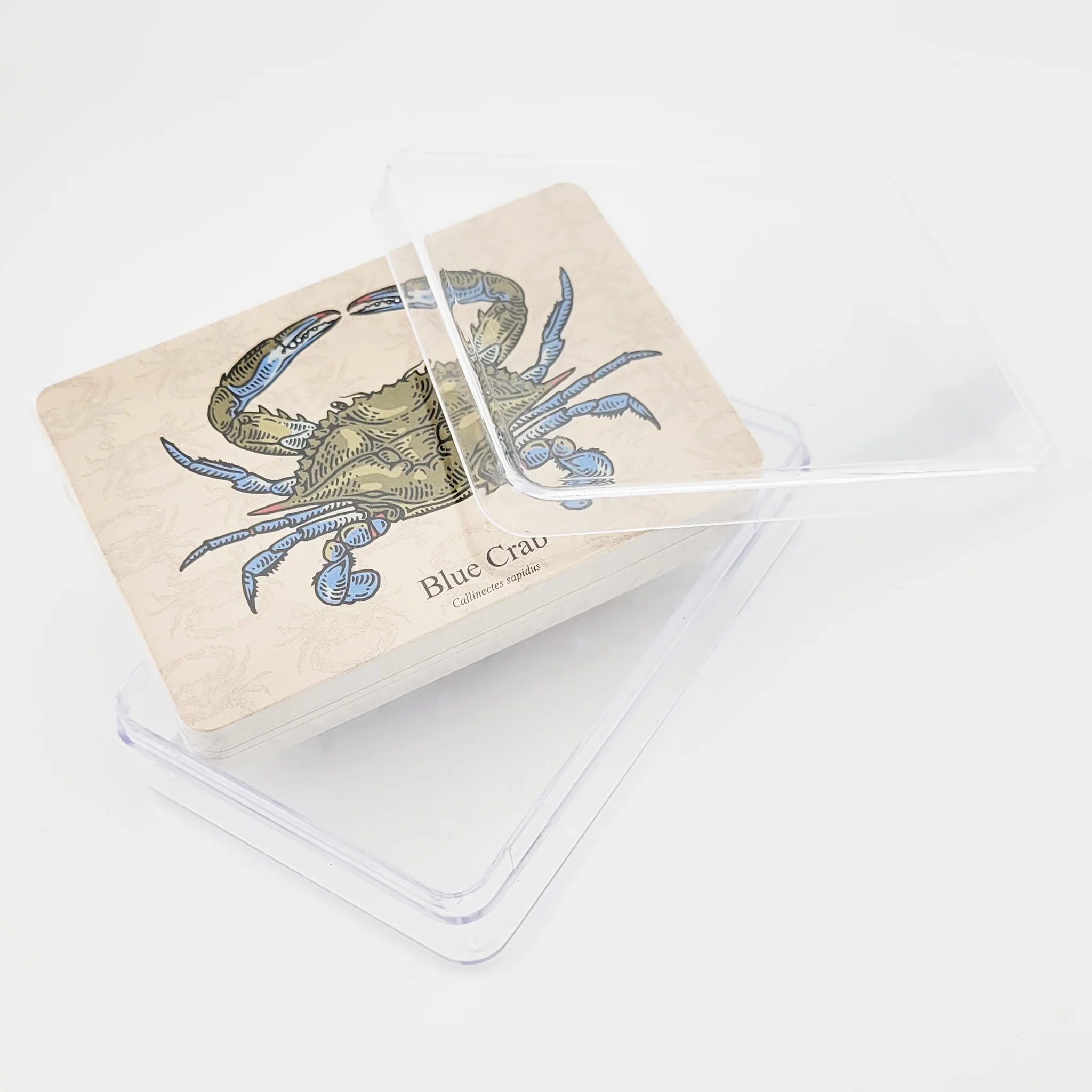 Natural Blue Crab Playing Cards - Image 2