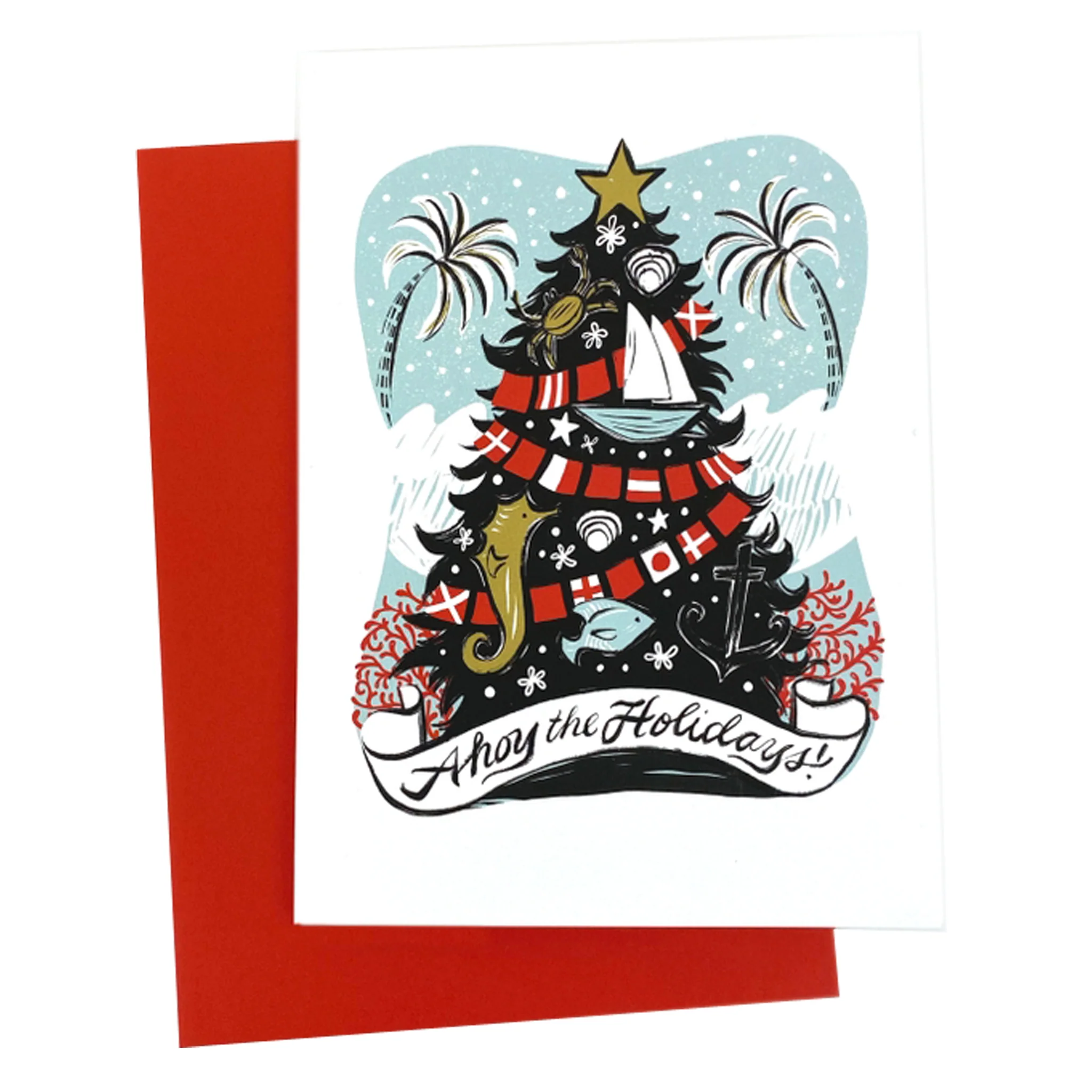 Nautical Holiday Cards Boxed Set - Image 4