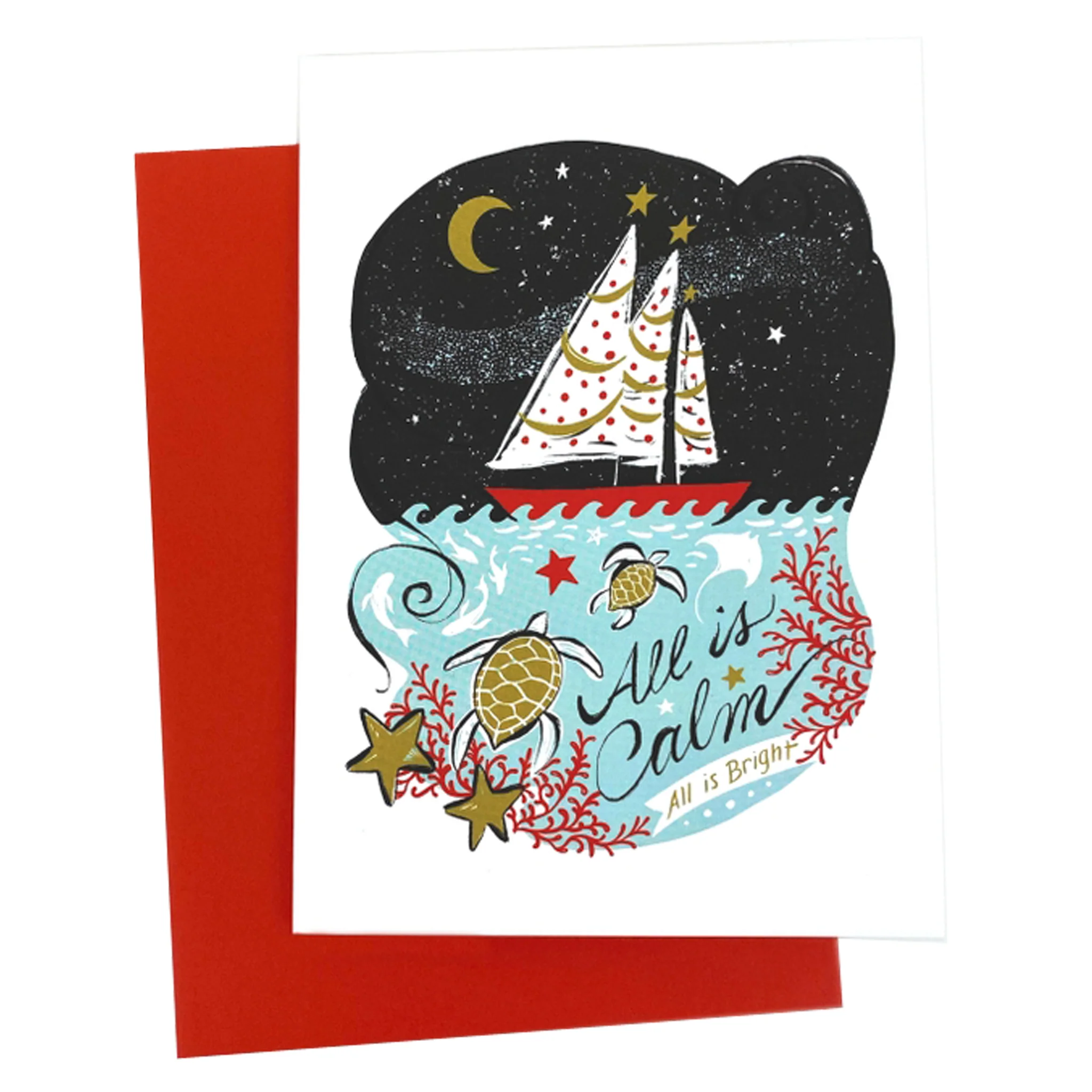 Nautical Holiday Cards Boxed Set - Image 5