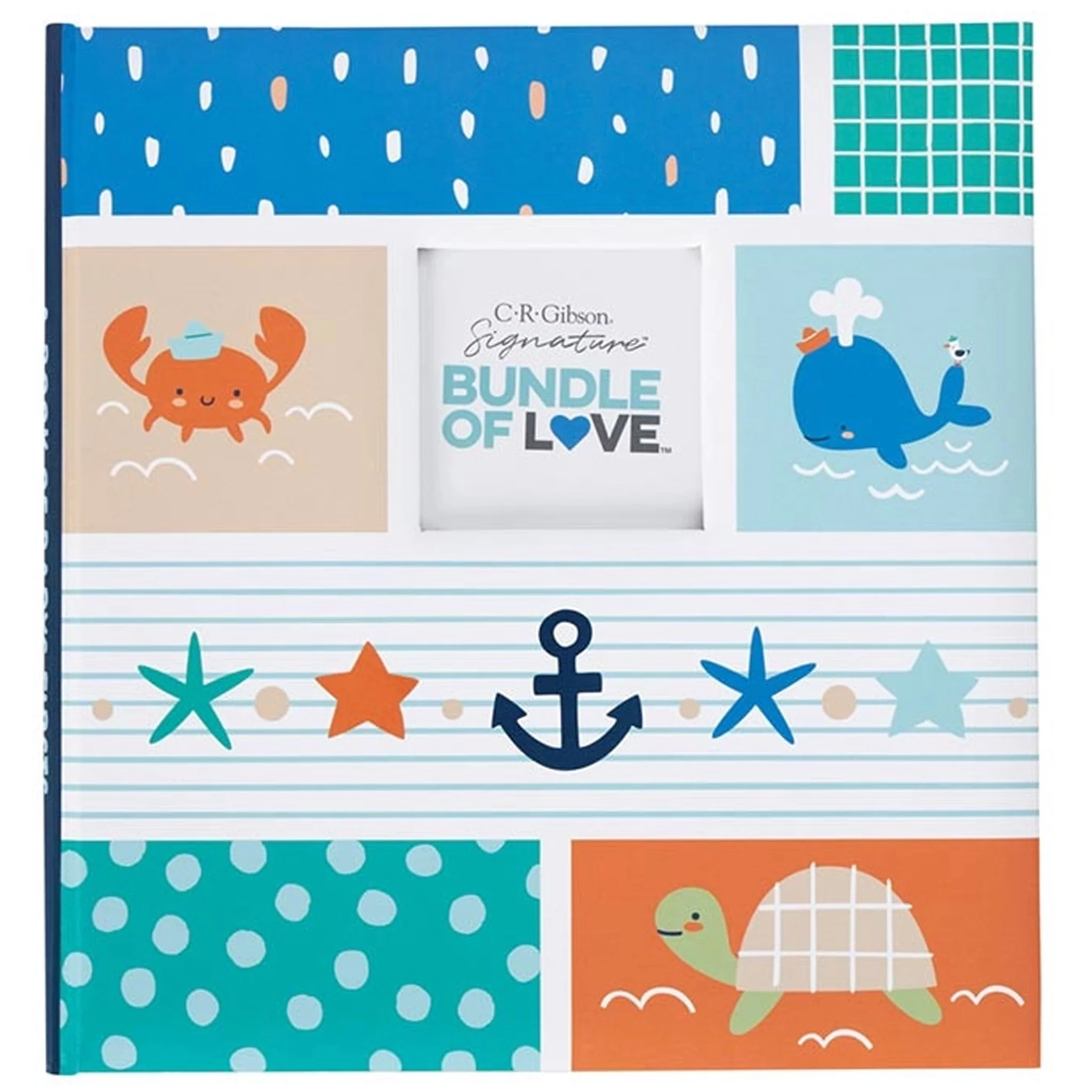 Nautical Themed Baby 5 Years Memory Book
