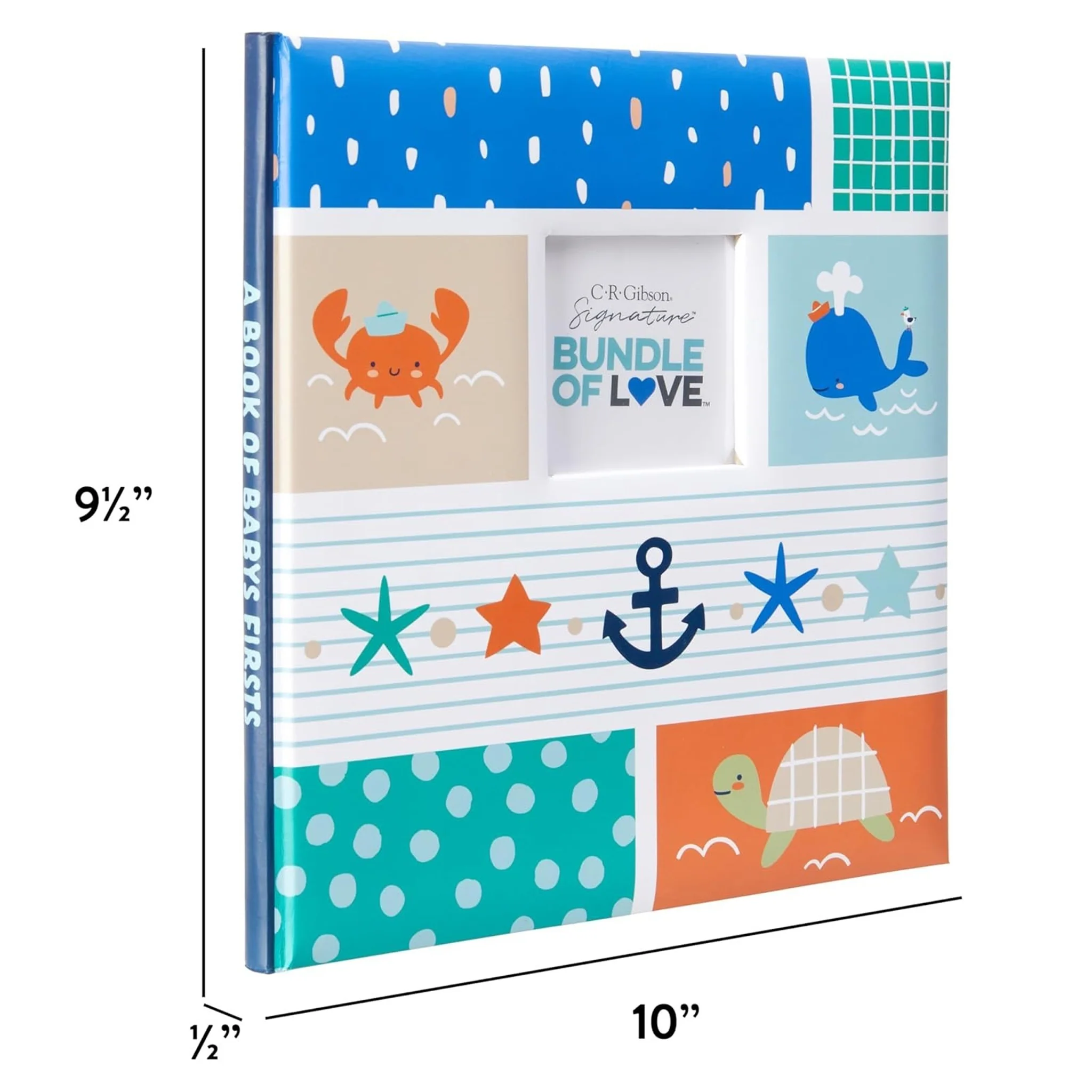 Nautical Themed Baby 5 Years Memory Book - Image 6