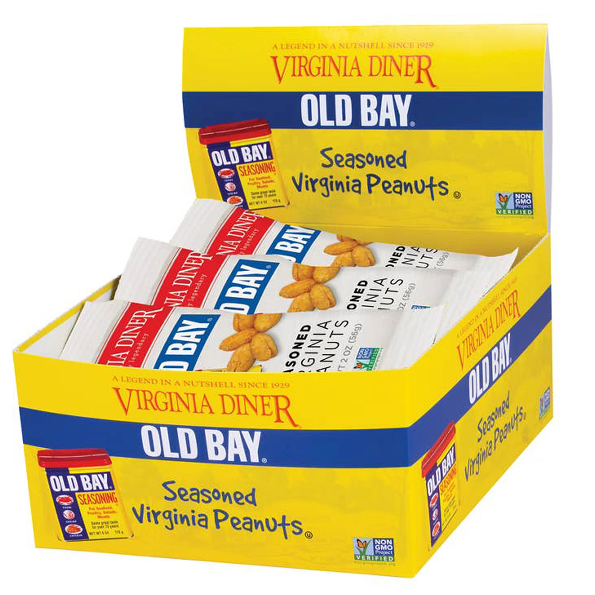 Old Bay Seasoned Peanuts 2oz. Snack Bag - Image 3