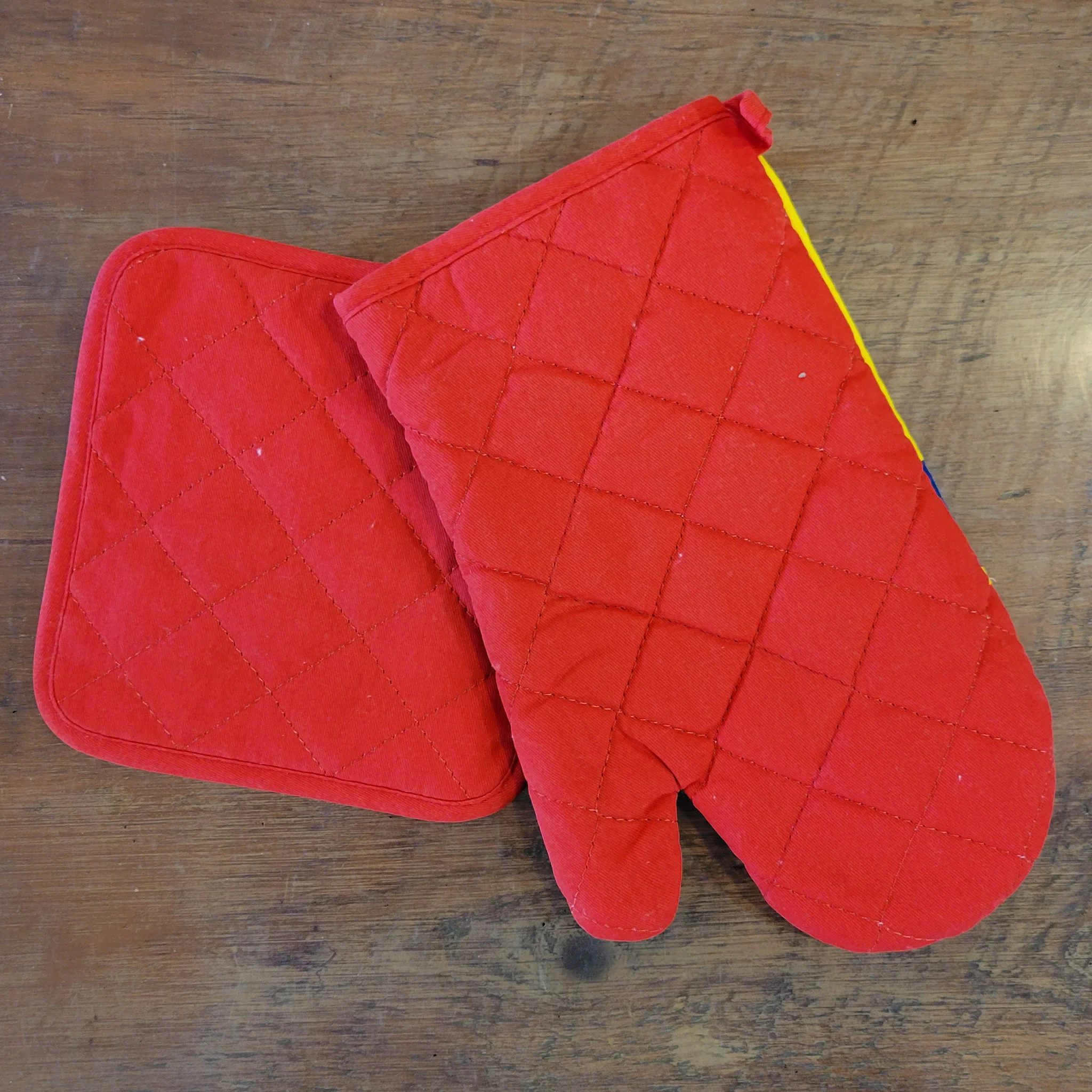 Old Bay Seasoning Can Potholder Red Trim - Image 4