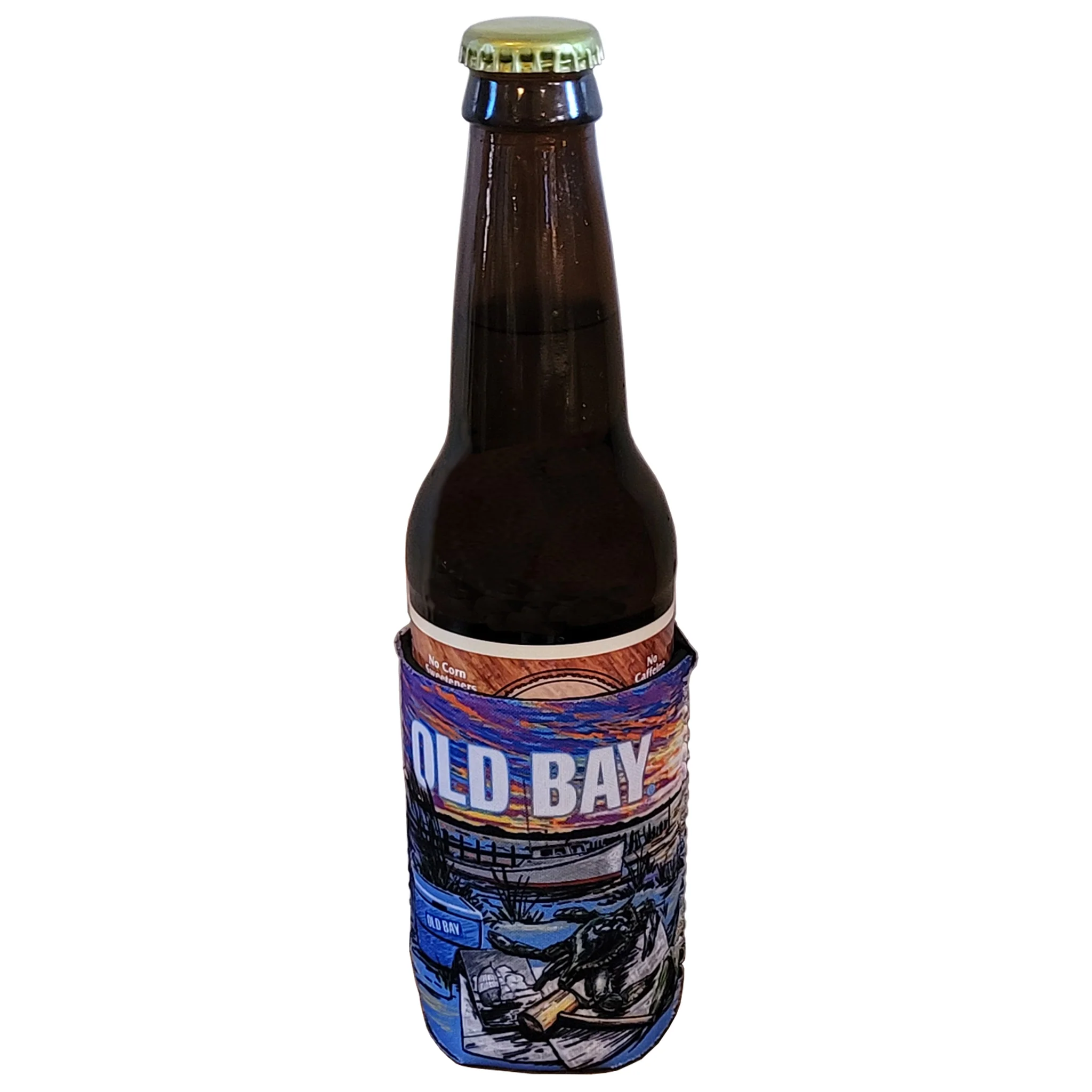 Old Bay Seasoning Collage Wrap Can Coolie - Image 3