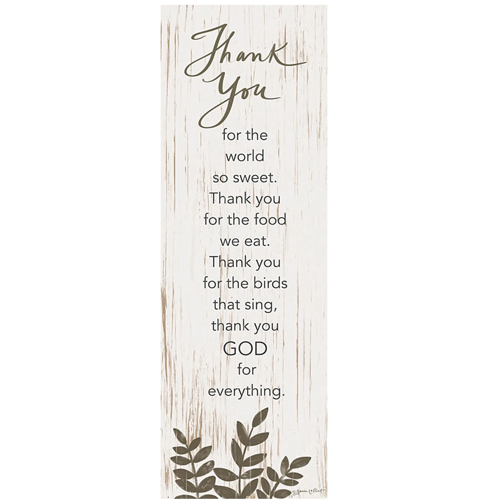 Print Block Sign 10"x4" Assorted Designs - Image 43