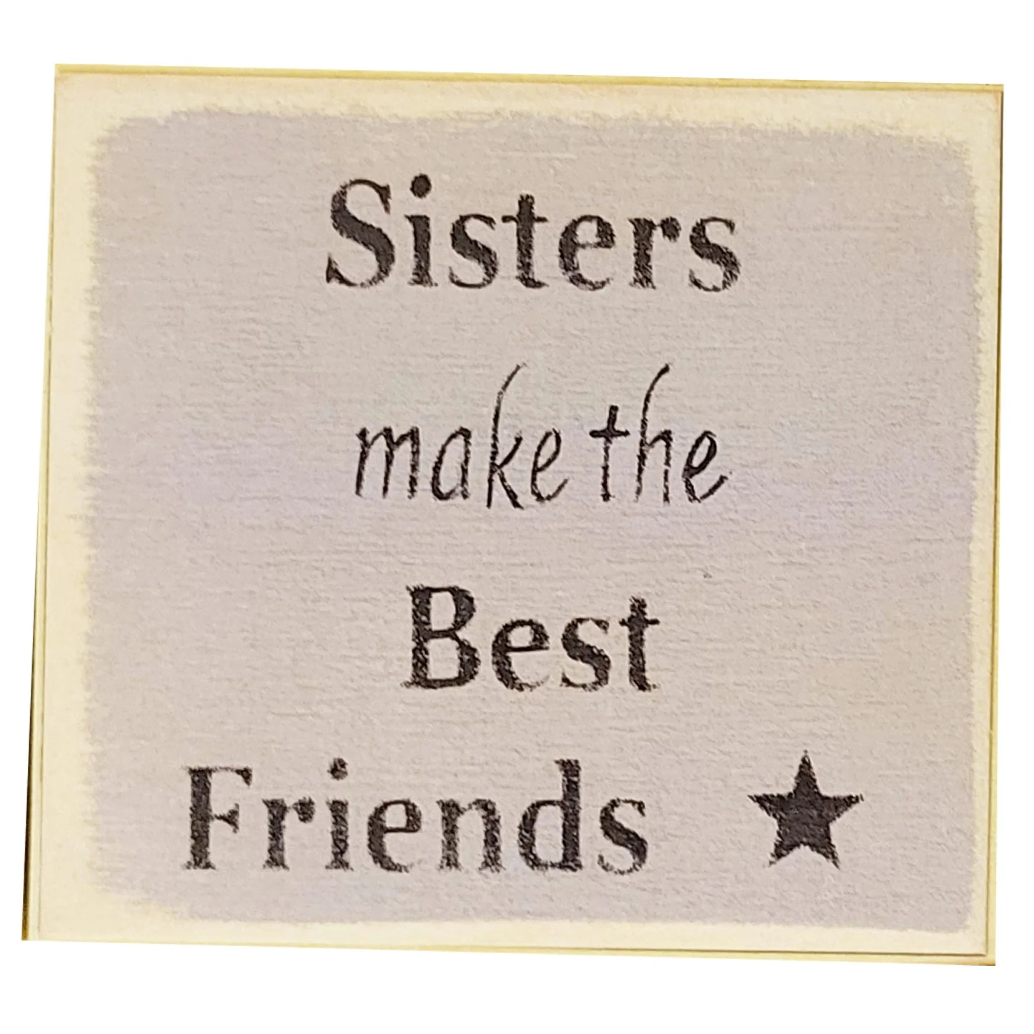 Print Block Sign 3"x3" Assorted Designs - Image 7