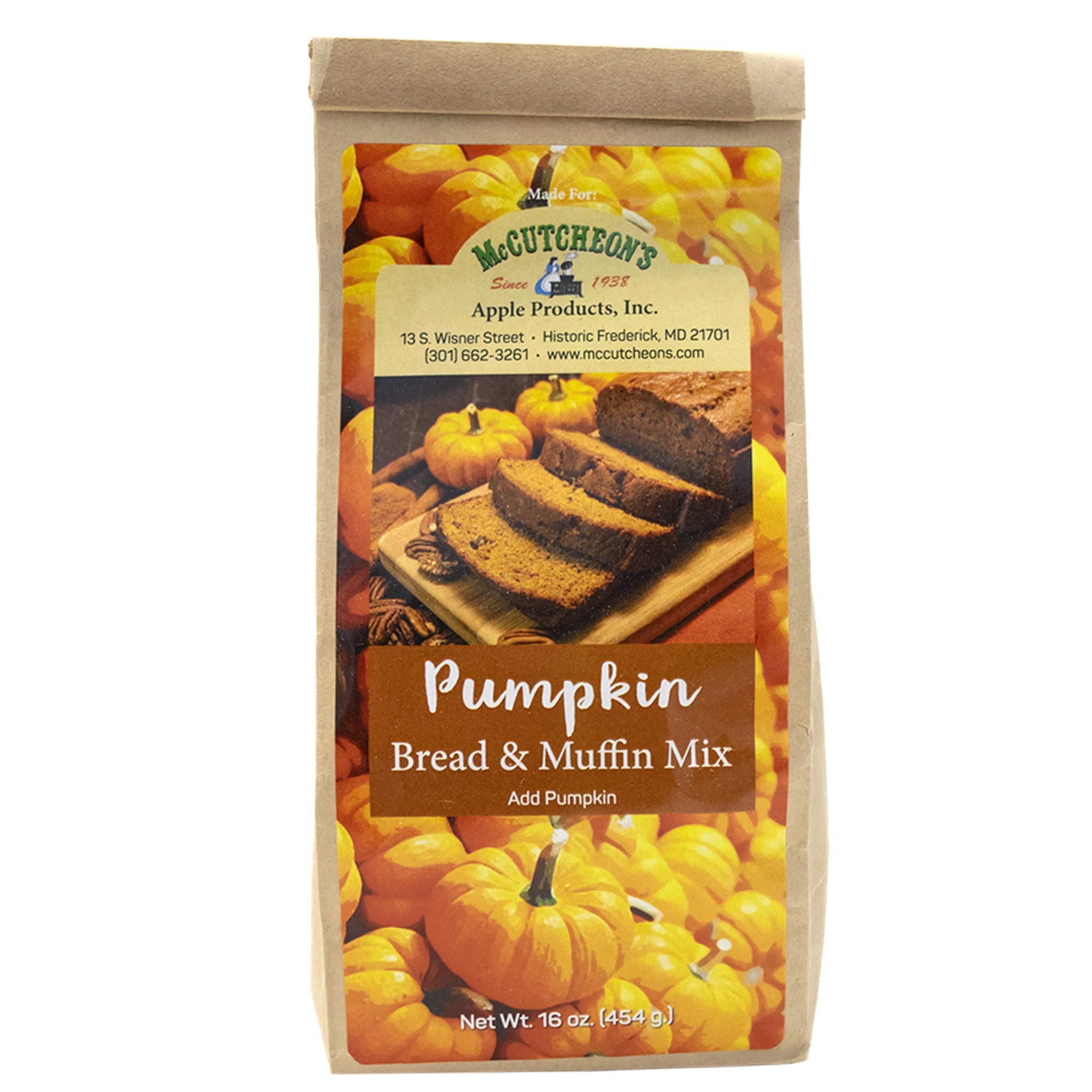 McCutcheon's Pumpkin Bread & Muffin Mix