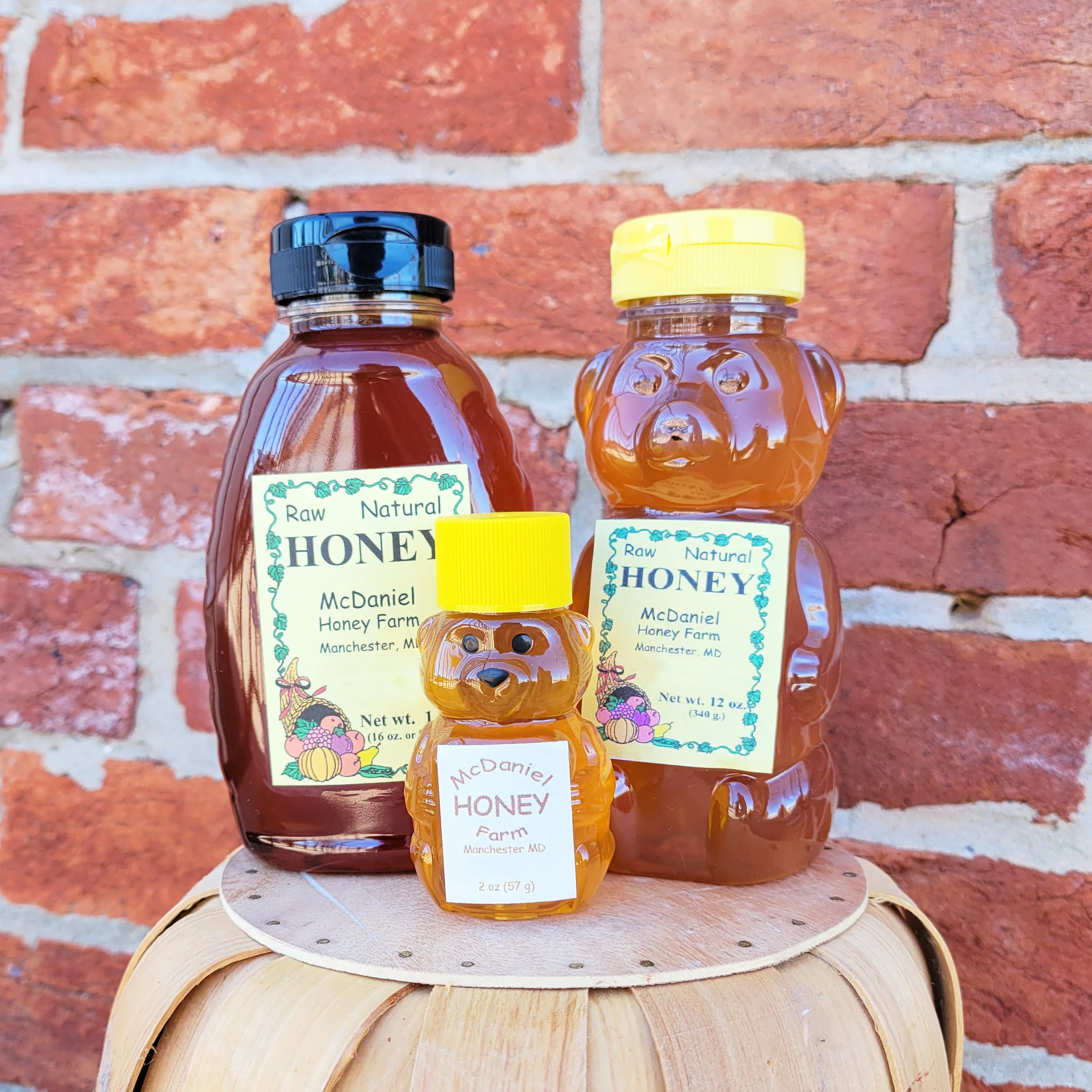 Pure Raw Natural Honey 1lb. Bottle - Image 2