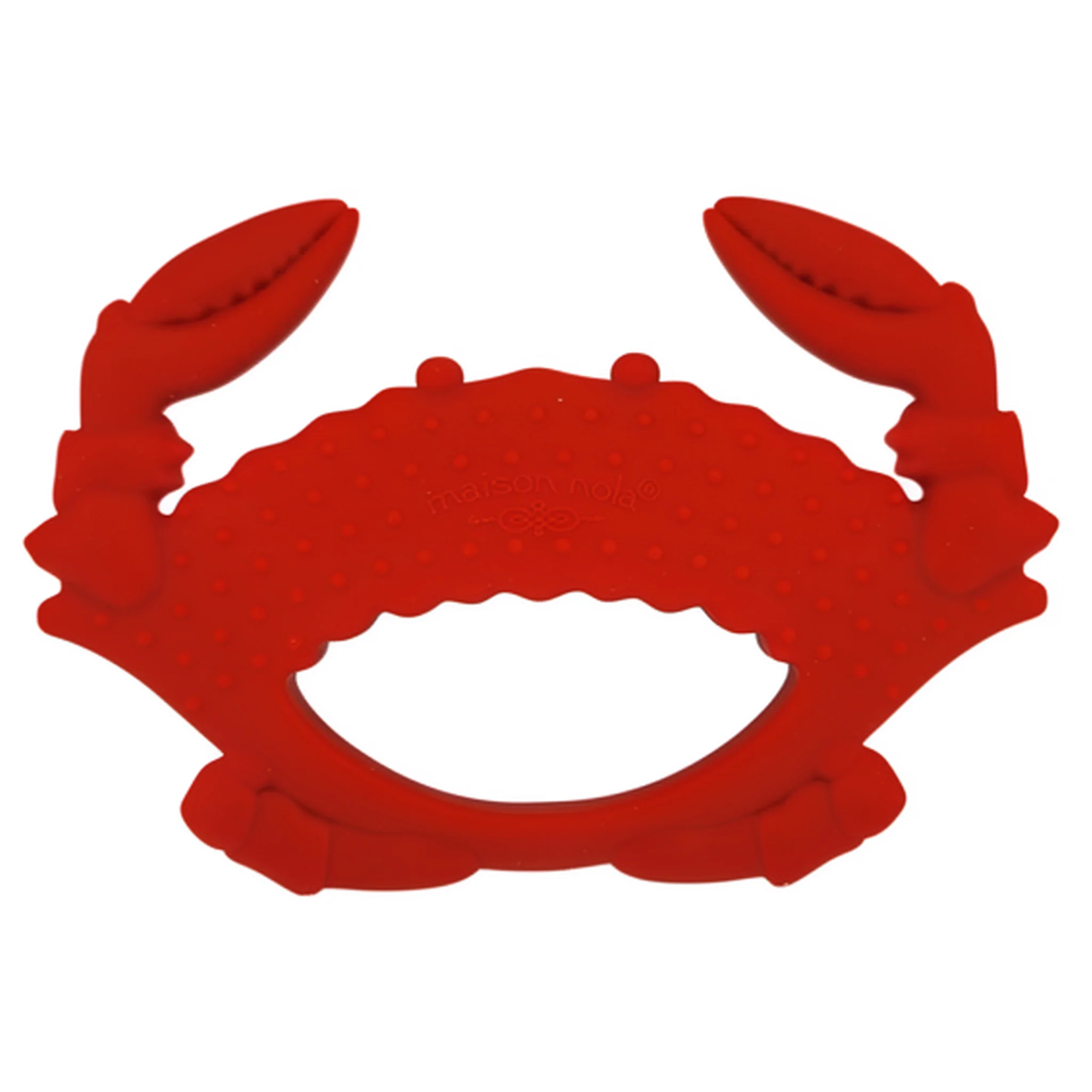 Red Crab Baby Silicone Teether - Image 3