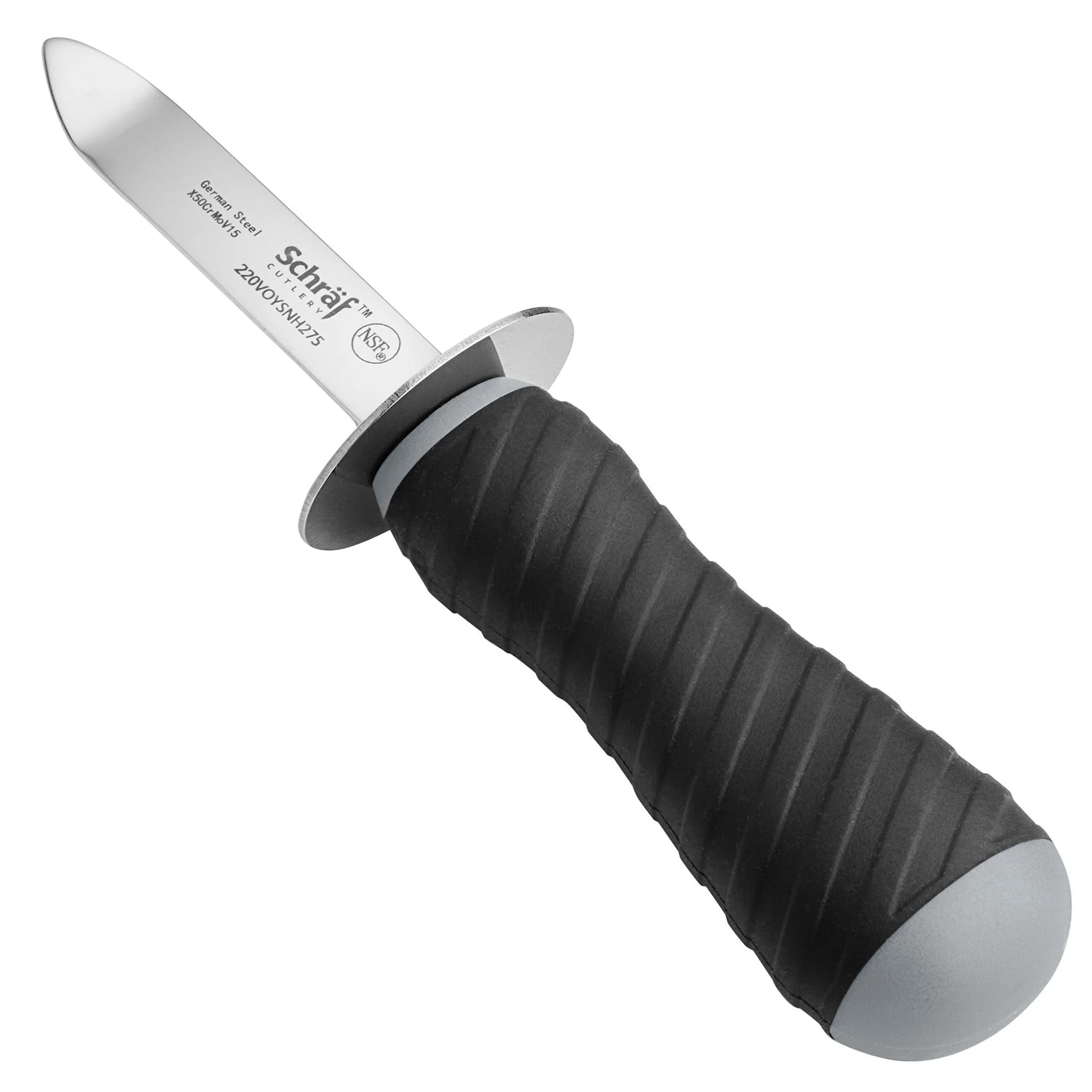 Schraf Oyster Knife with Guard TPRgrip Handle - Image 2