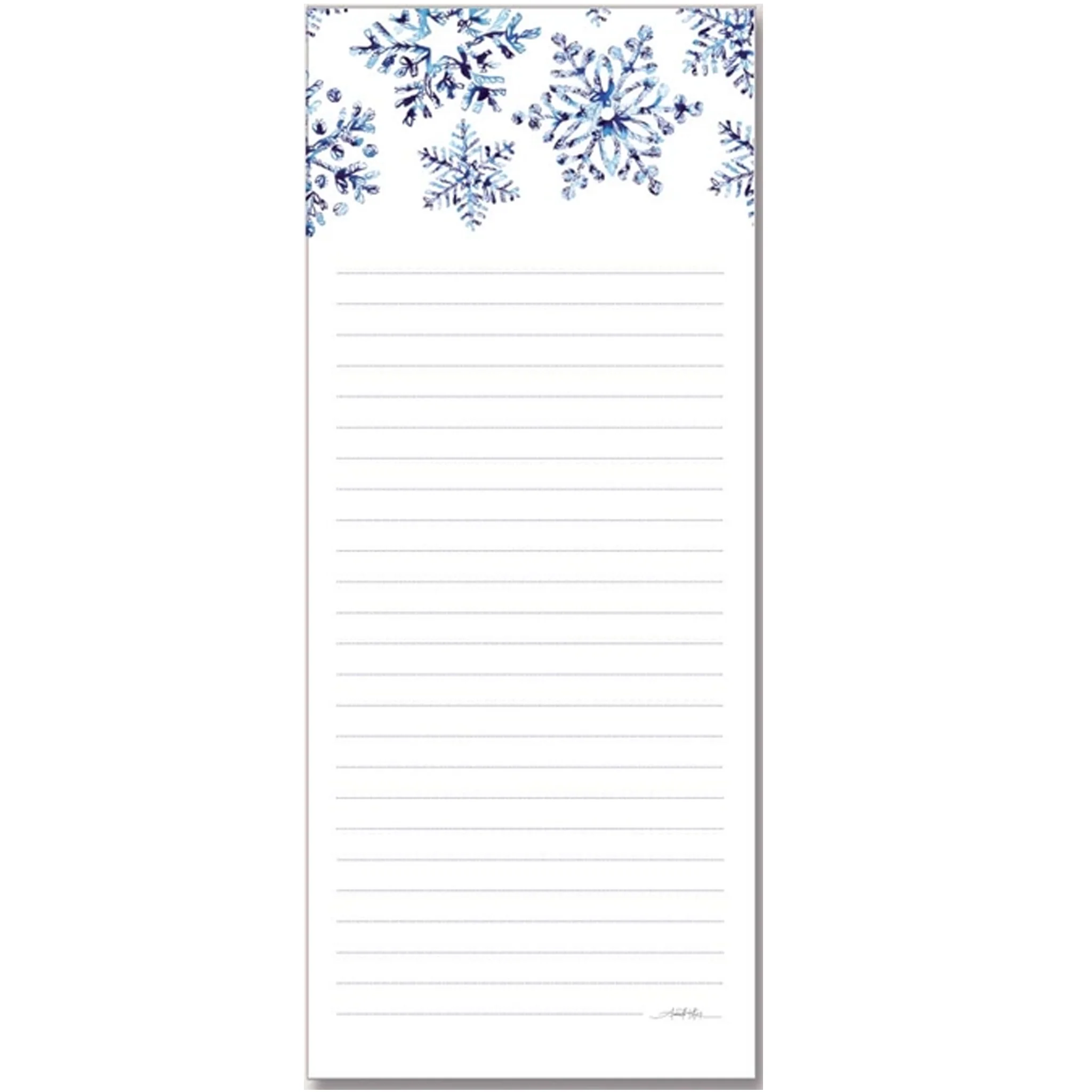 Seasonal Floral Magnetic Notepad Assorted Designs - Image 3