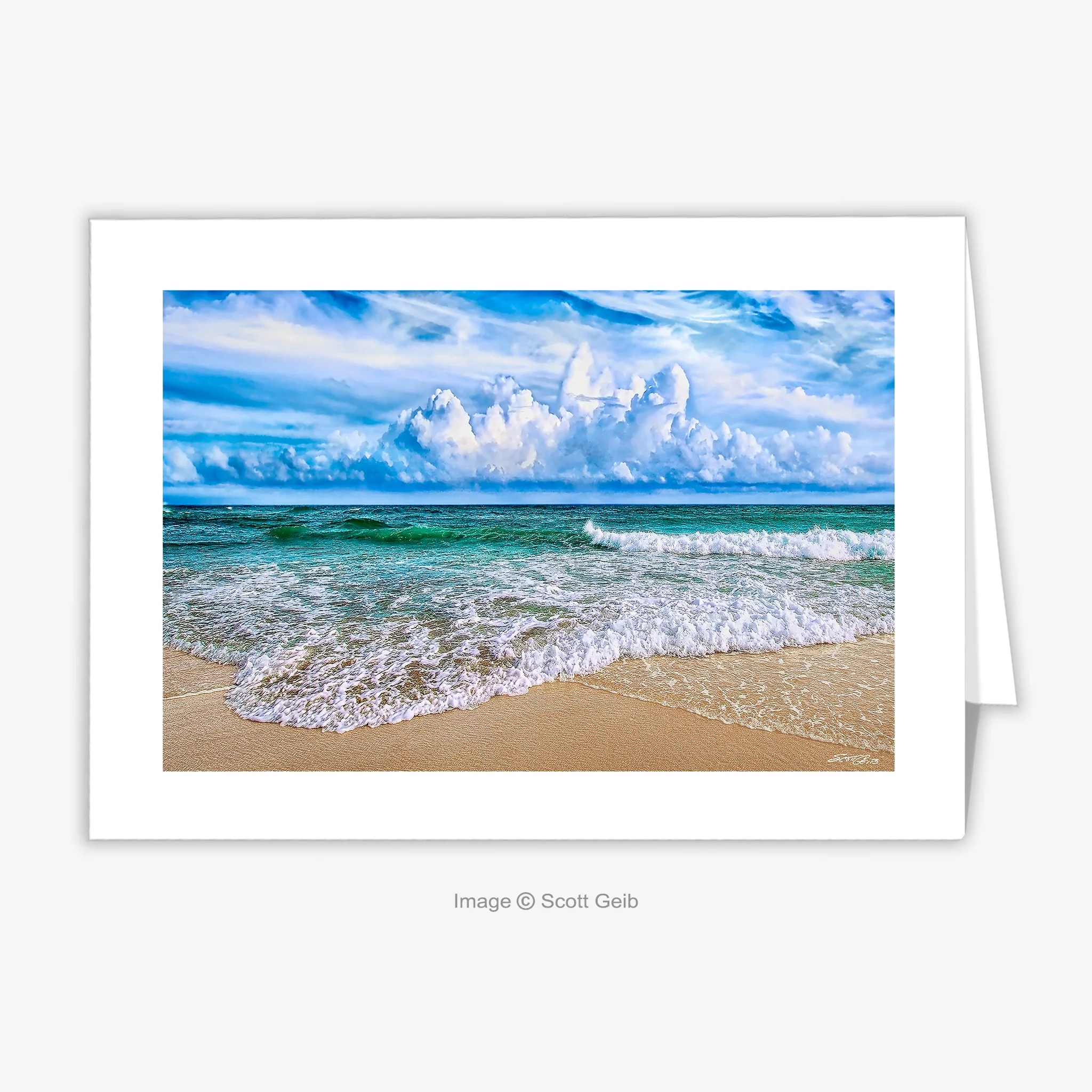 Shore Currents Note Card - Image 2