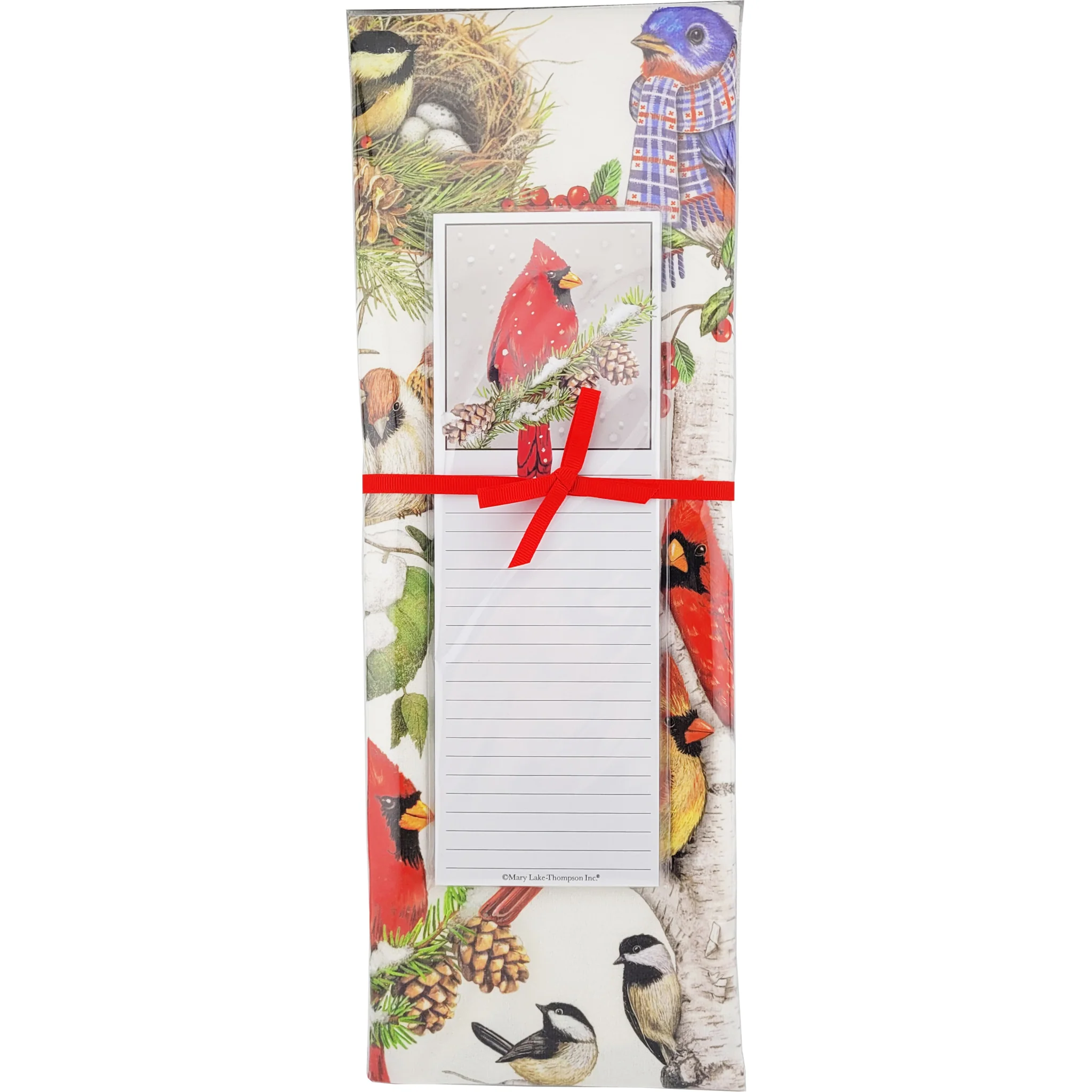 Towel and Notepad Set - Assorted Winter Designs - Image 3