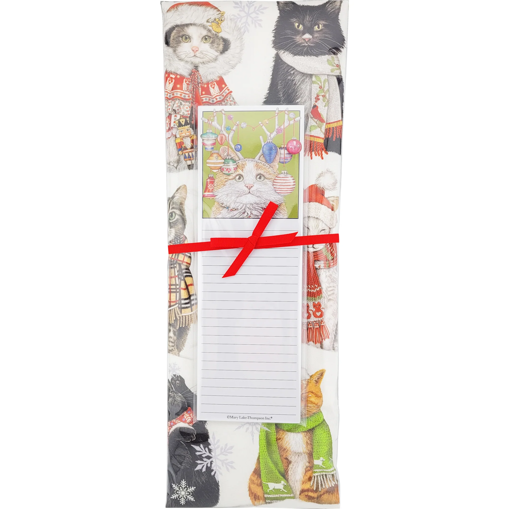 Towel and Notepad Set - Assorted Winter Designs - Image 4